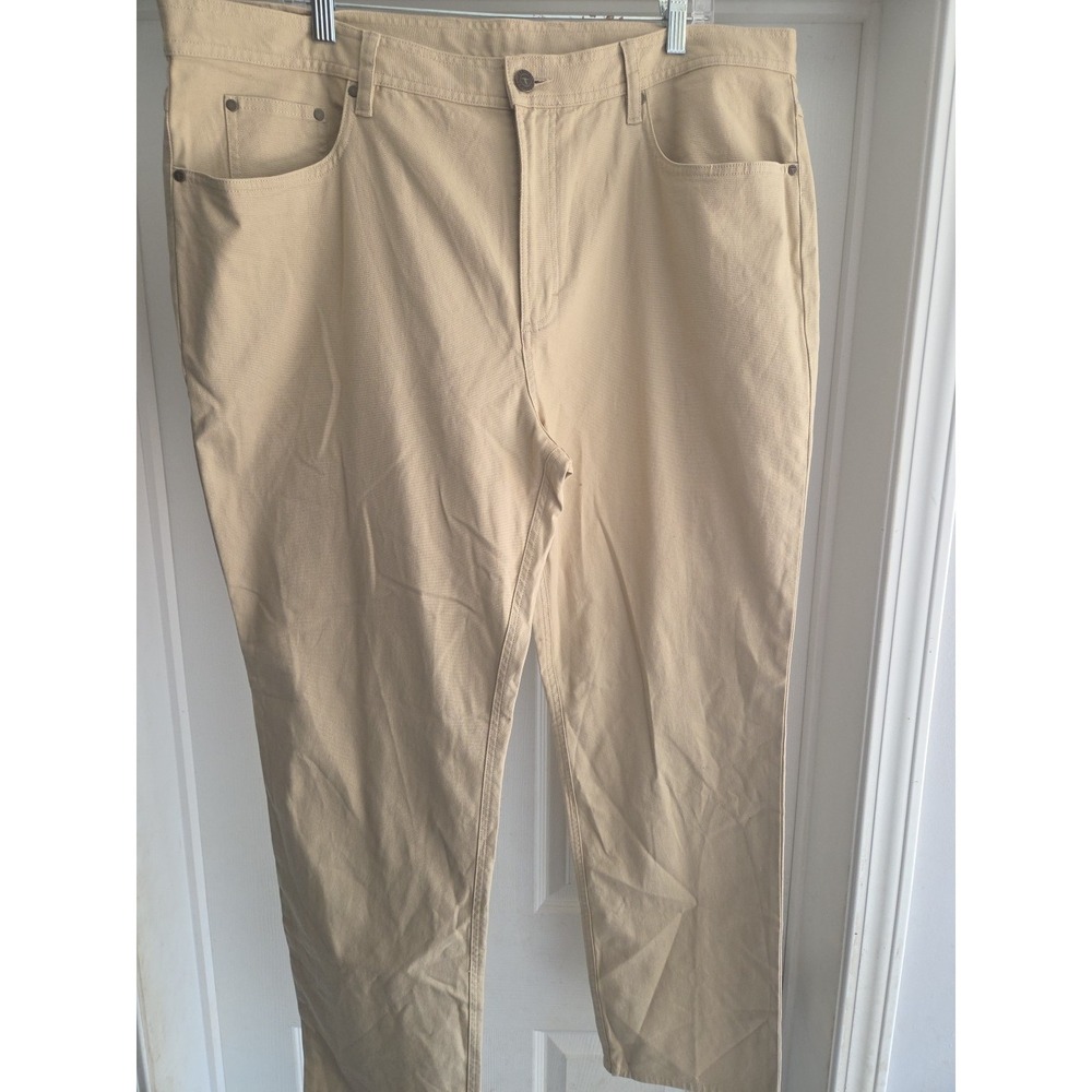Genteal 5 Pocket Golf Khaki Pants Men Size 42 X 32 Gen‎ Teal
